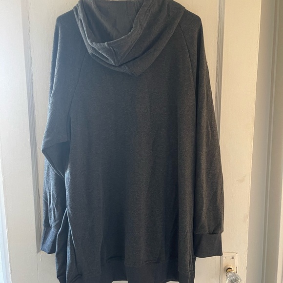 theWarm Women's Gray Hoodie Sz XL - Picture 3 of 4